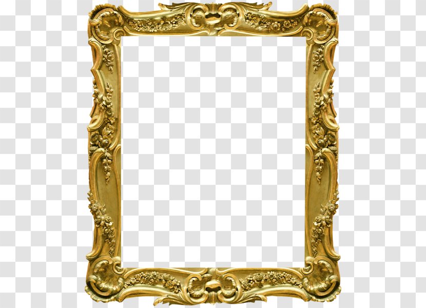 Stock Photography Picture Frames - Mirror - Brass Transparent PNG