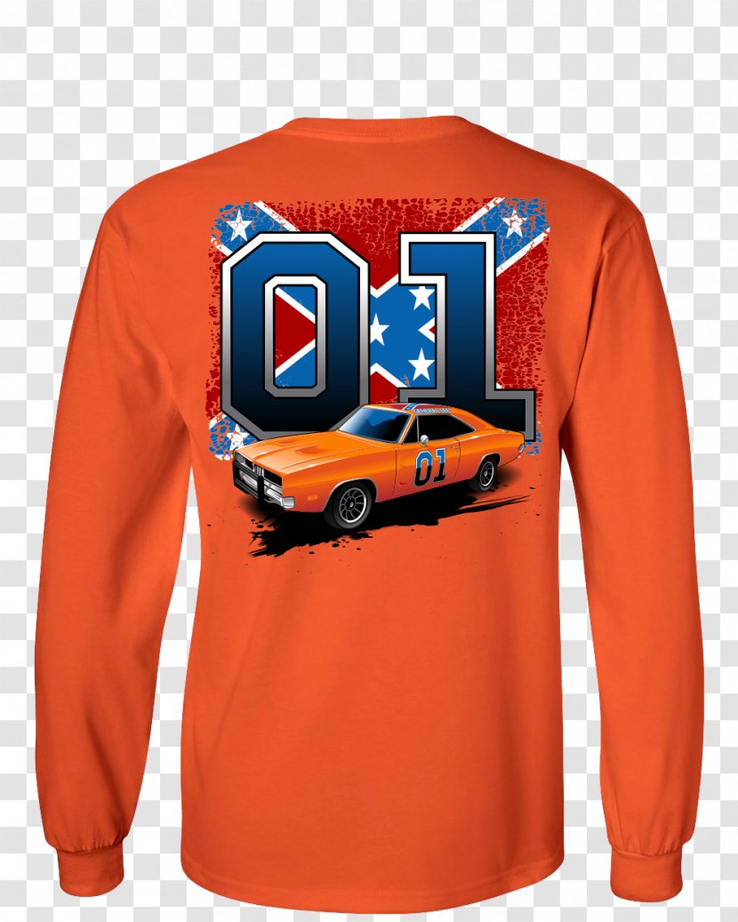 General Lee T-shirt Confederate States Of America Hoodie Modern Display The Flag - Brand - Sleeve Five Point Transparent PNG