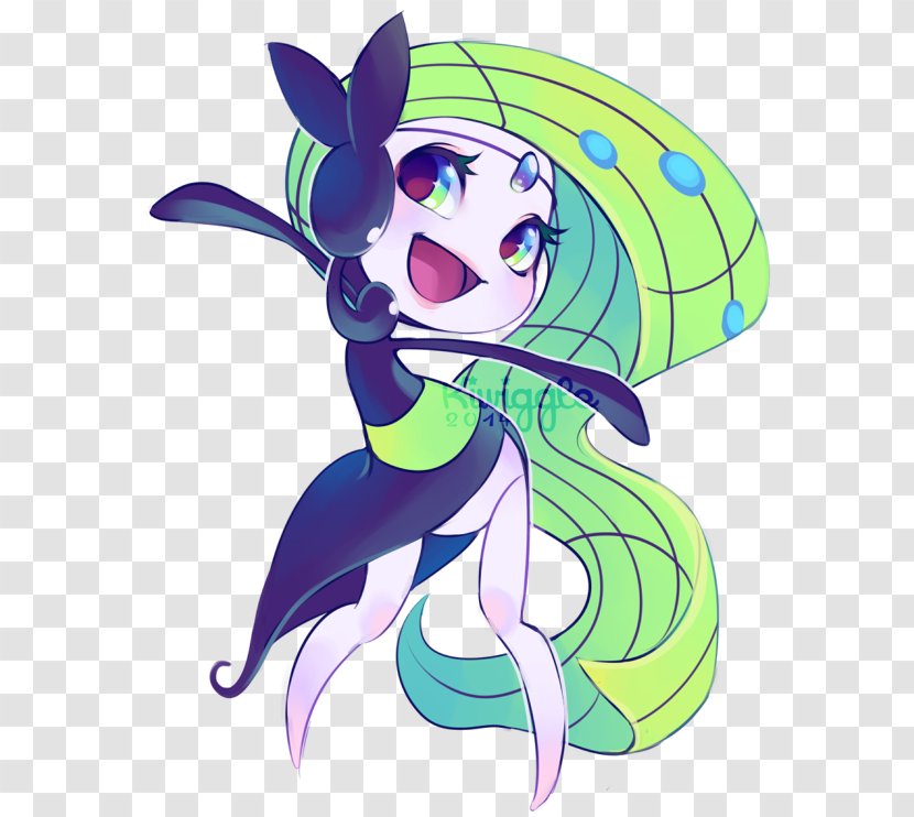 Pokémon Battle Revolution GO Drawing Meloetta - Flower - Vore Transparent PNG