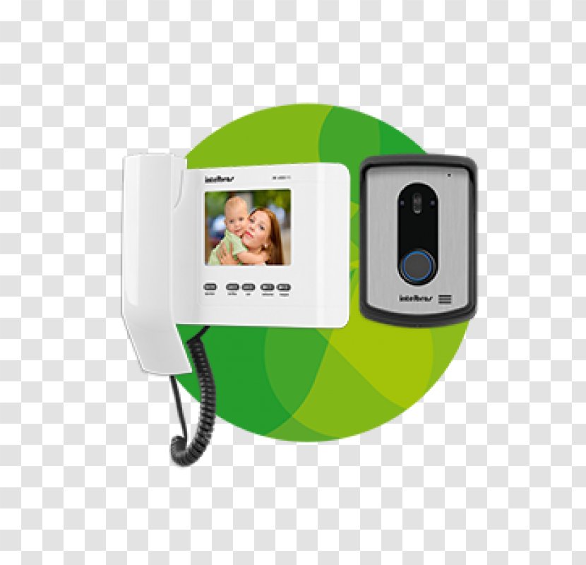 Intelbras Video Doorman Camera Door Phone - Installation Art - Digital Flyers Transparent PNG