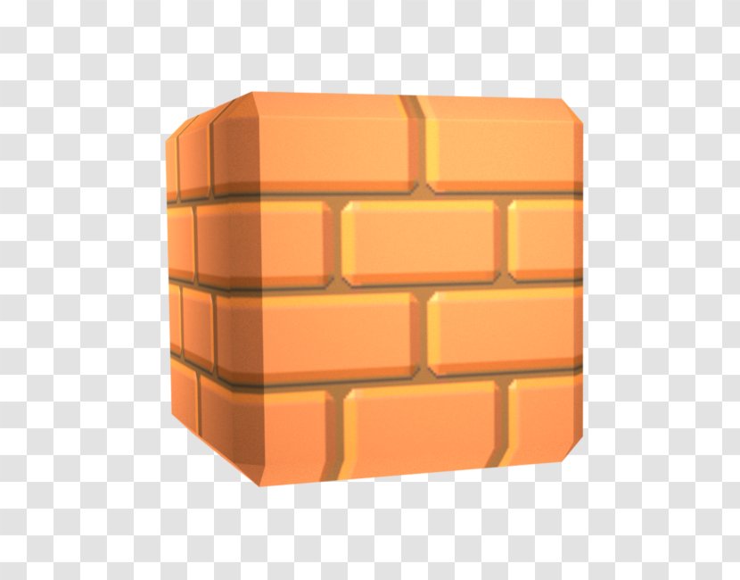 Brick Material Square - Rectangle - Mario Blocks Transparent PNG