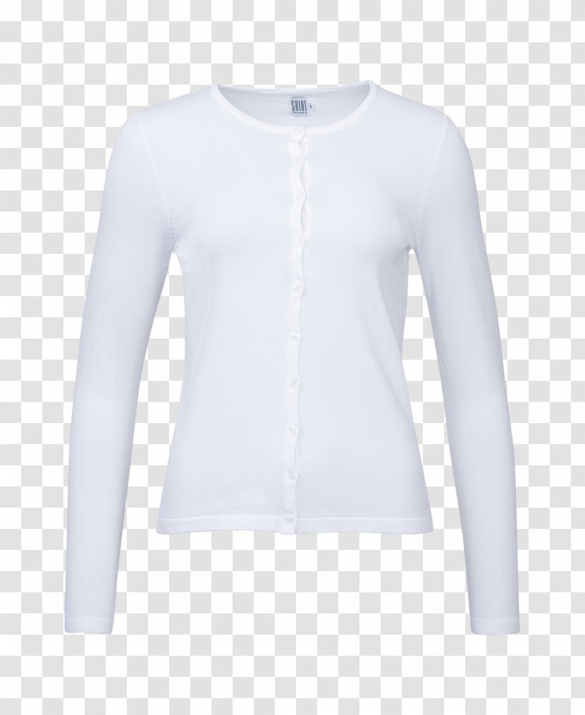 Cardigan Long-sleeved T-shirt Neck - Tshirt Transparent PNG