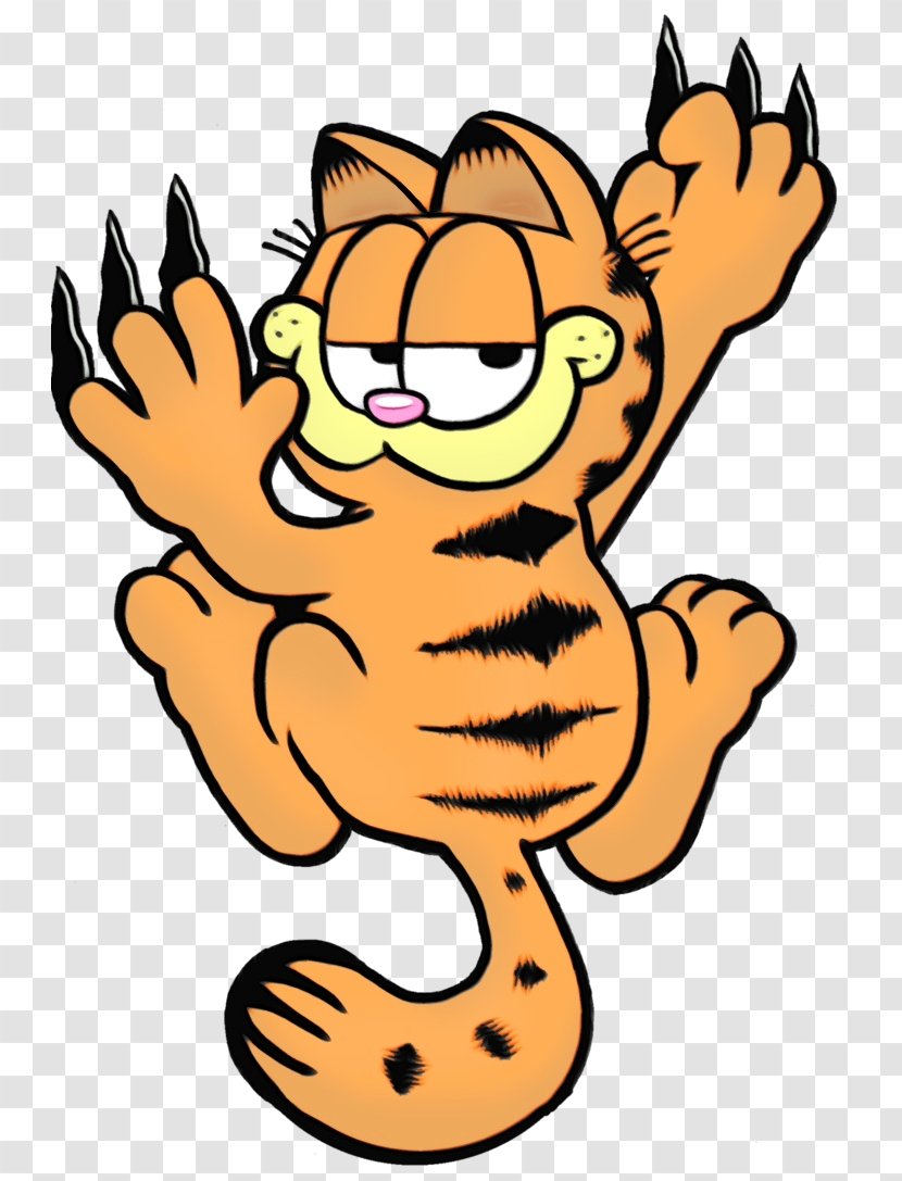 Odie Garfield And Friends Jon Arbuckle Minus - Pleased - Tail Transparent PNG