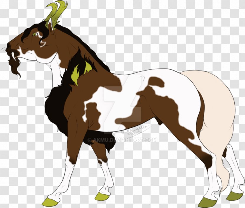 Mane Stallion Foal English Riding Bridle - Pack Animal - Mustang Transparent PNG
