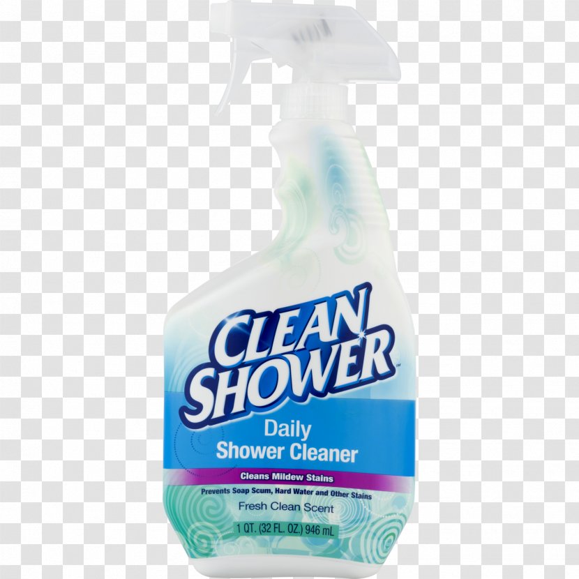 Shower Cleaner Soap Scum Cleaning Bathtub - Liquid - Clean And Transparent PNG