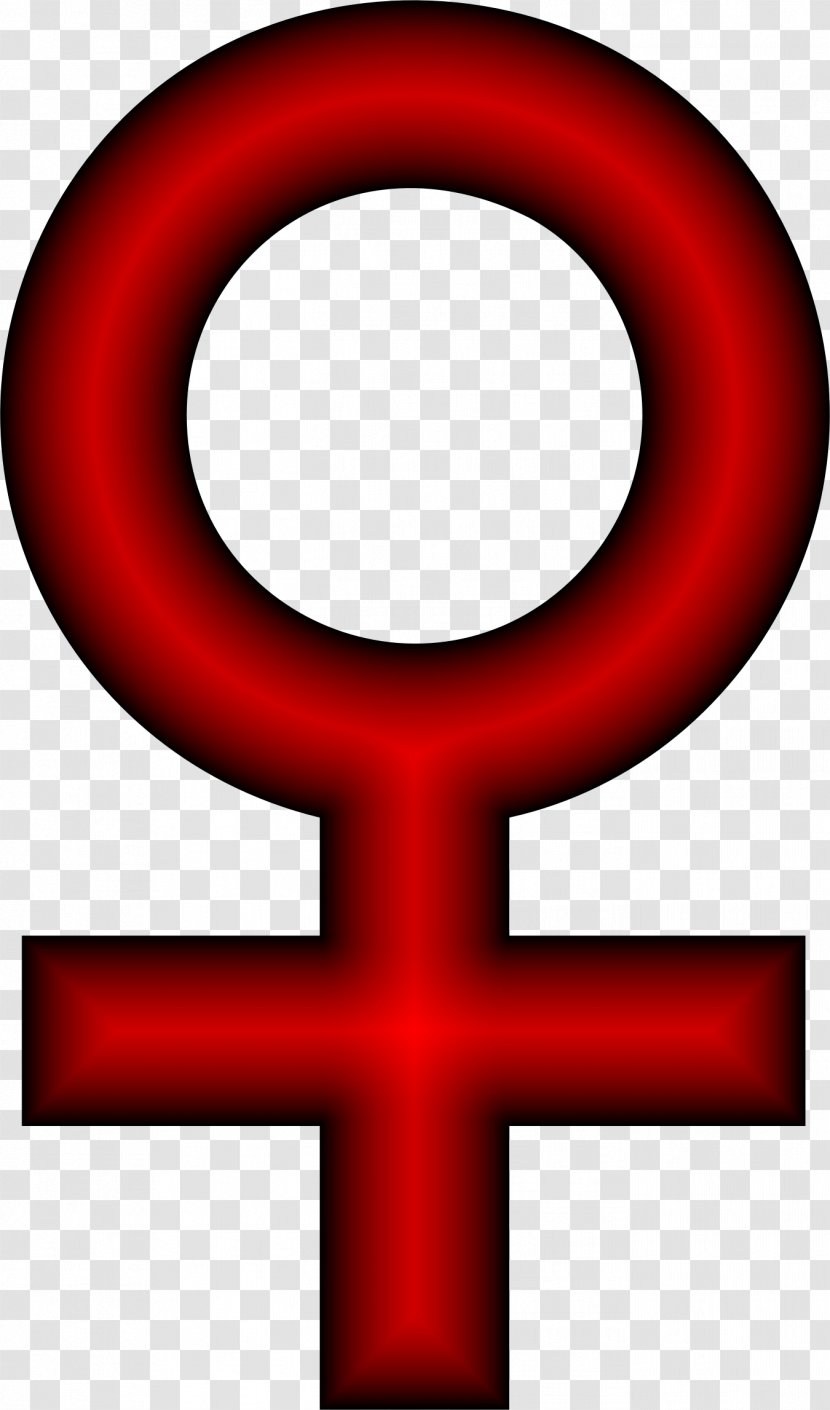 Gender Symbol Female Clip Art - Silhouette Transparent PNG