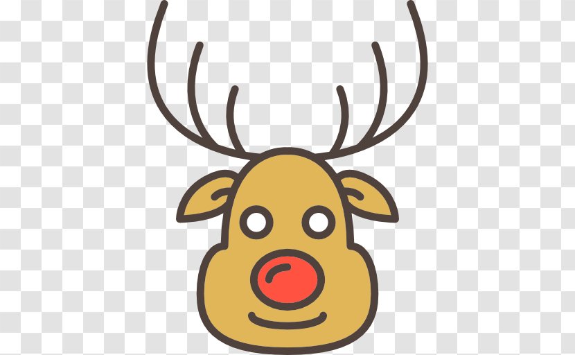 Christmas Tree Reindeer IPhone 8 Santa Claus - Nose Transparent PNG