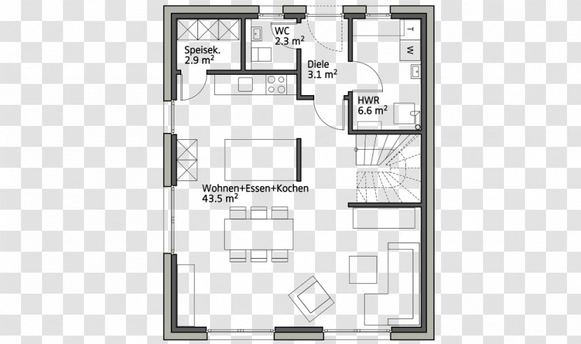 Floor Plan Square Pattern - Angle Transparent PNG