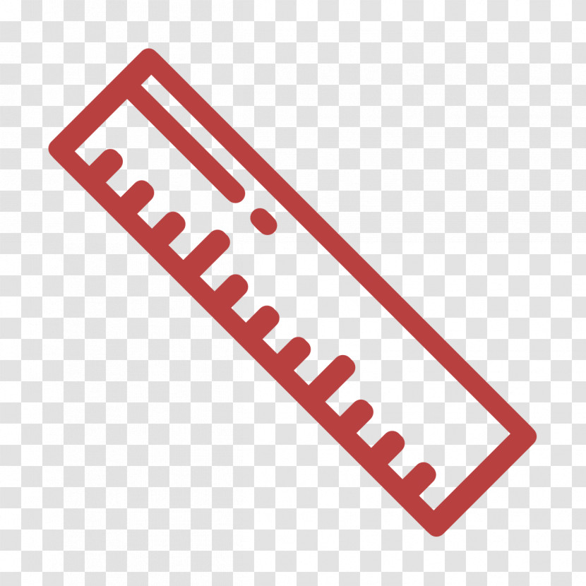 Architecture & Construction Icon Ruler Icon Transparent PNG
