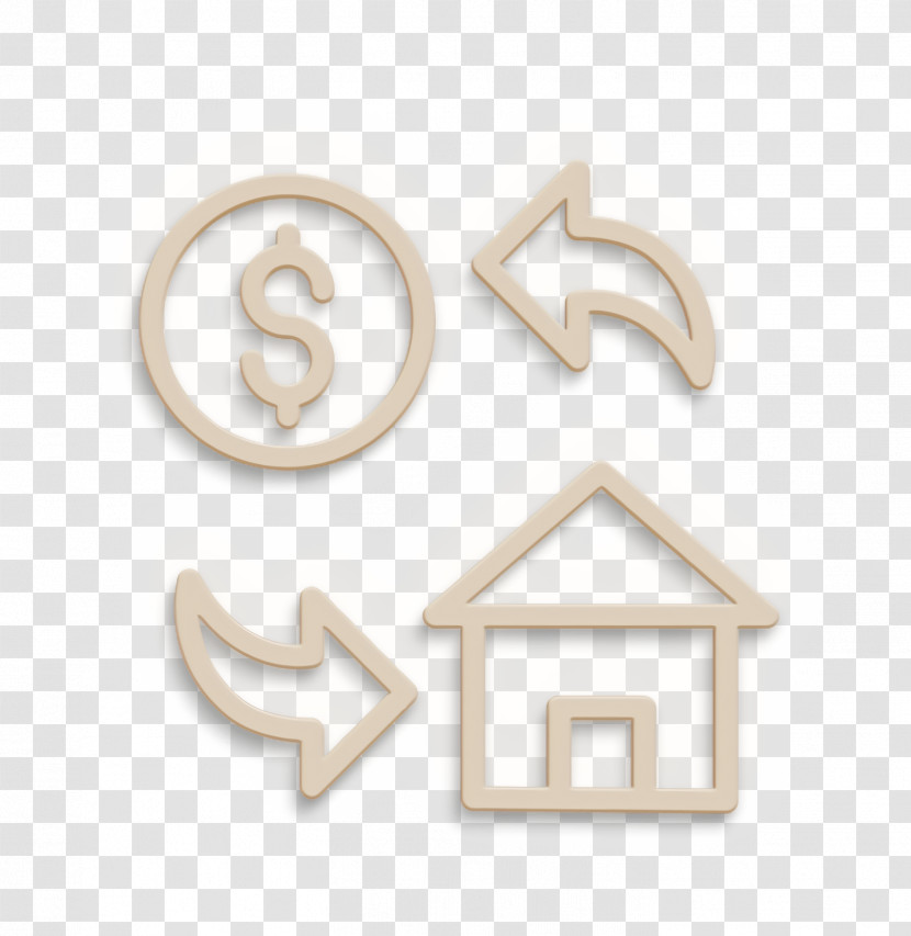 Real Estate Icon Cost Icon Transparent PNG