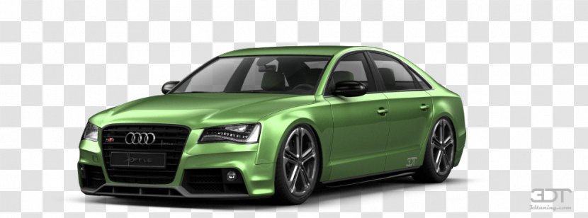 Bumper Compact Car Luxury Vehicle Mid-size - Automotive Wheel System - Audi A8 Transparent PNG