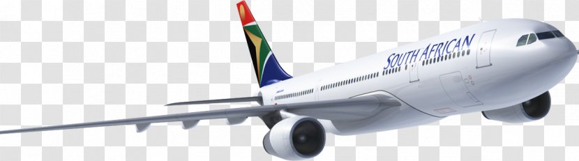 Cape Town International Airport Airplane Flight Airbus A330 South African Airways - Boeing 767 - Attendant Transparent PNG
