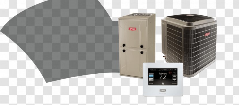 Furnace HVAC Air Conditioning Central Heating Heat Pump - Communication - Hvac Transparent PNG
