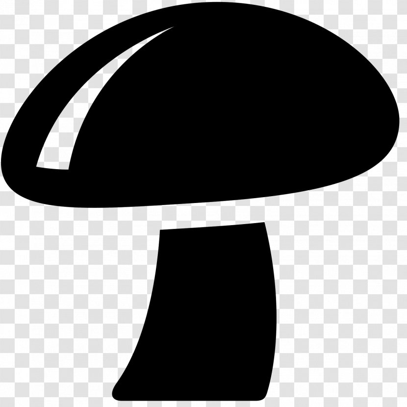 Mushroom Food Fungus - Black Transparent PNG