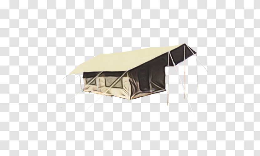 Camping Cartoon - Pole Marquee - Rectangle Shed Transparent PNG