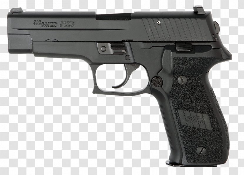 SIG Sauer P226 P220 Pistol 9×19mm Parabellum - Weapon Transparent PNG