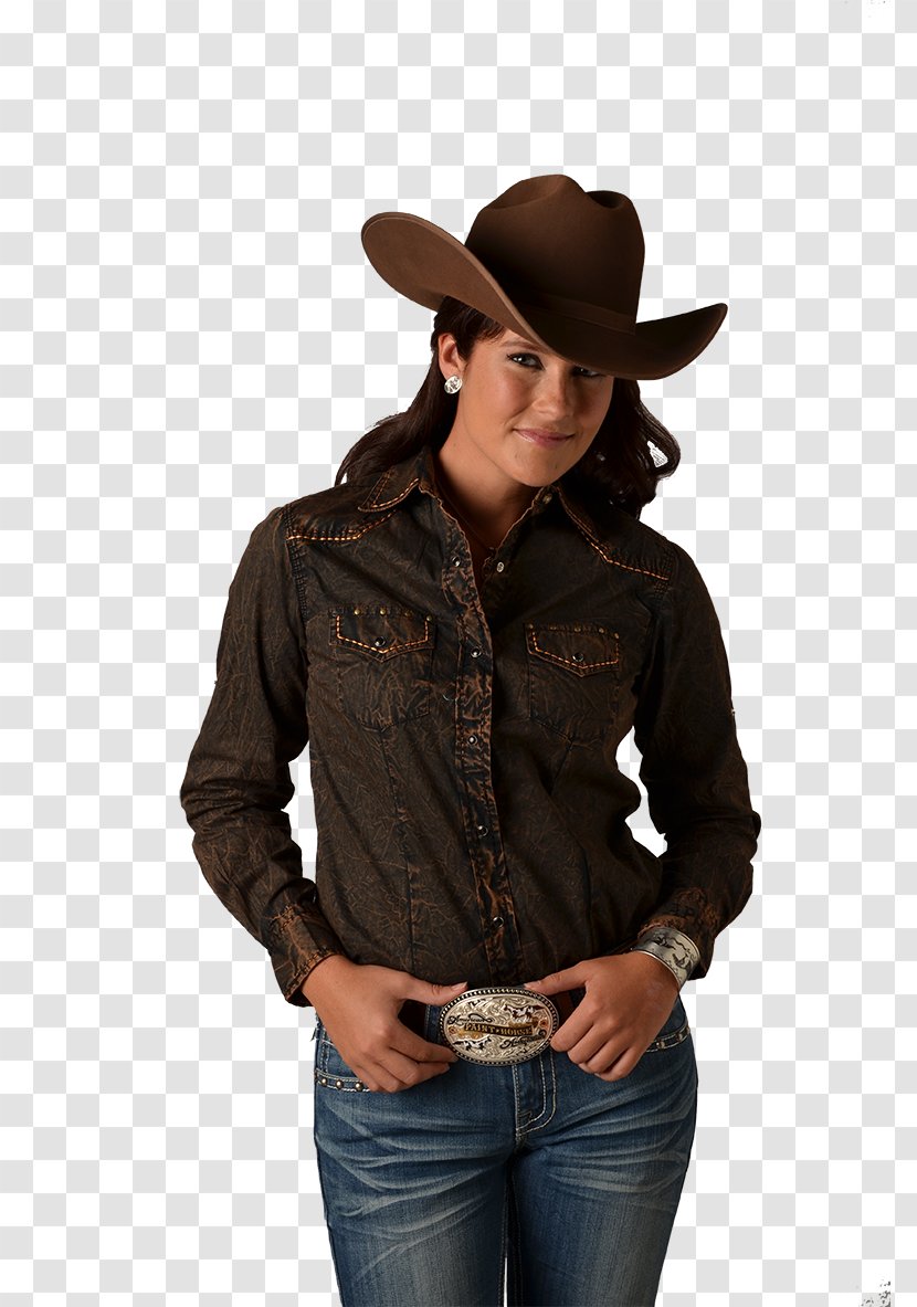 American Frontier Woman Cowboy Female Clothing - Tree - Cowgirl Transparent PNG