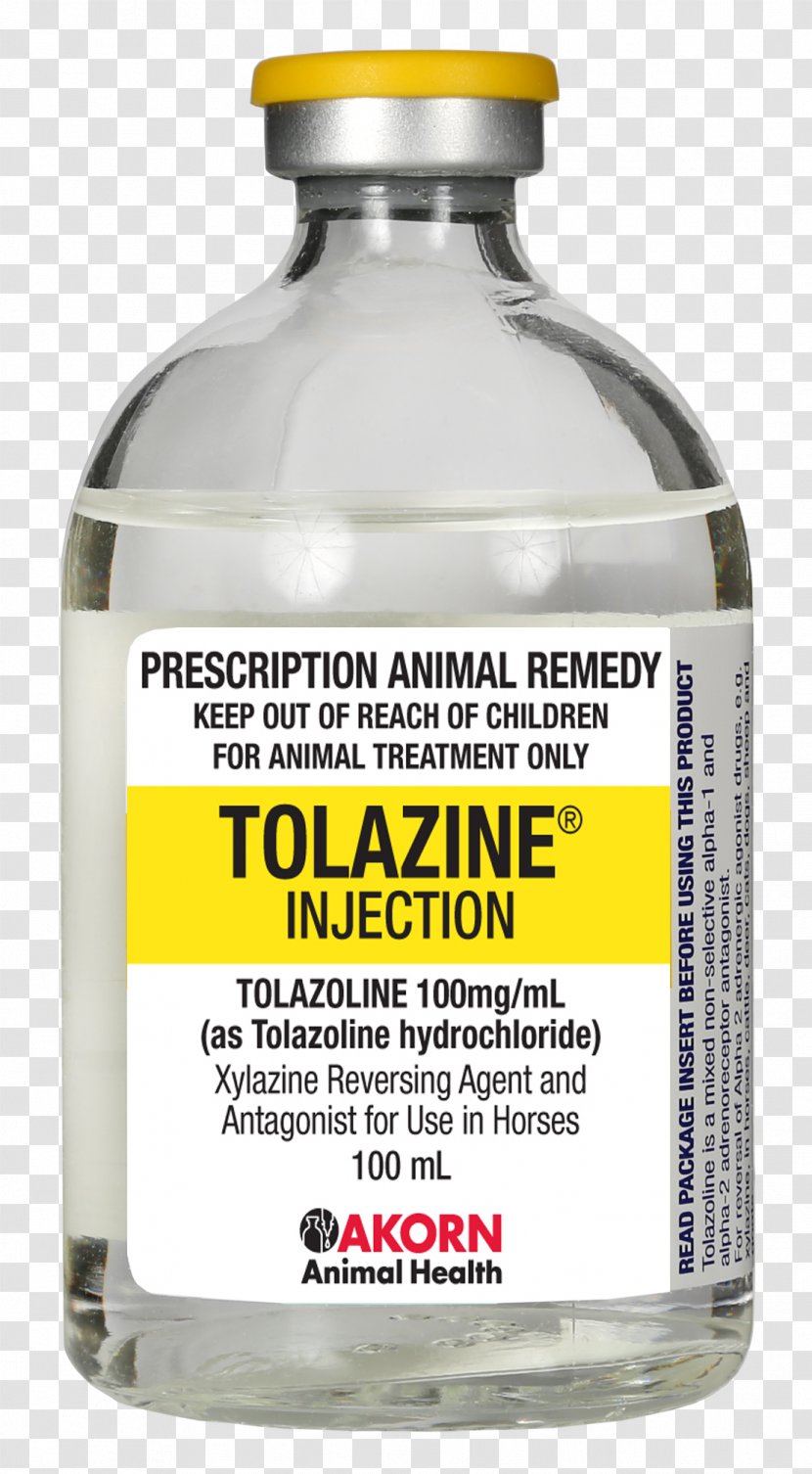 Injection Tolazoline Xylazine Pharmaceutical Drug - Solvent - Vials Transparent PNG