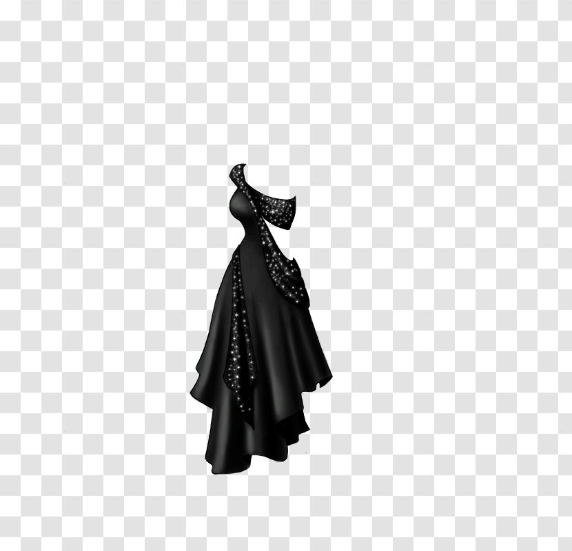 Gown Cocktail Dress Shoulder Satin - Model Transparent PNG