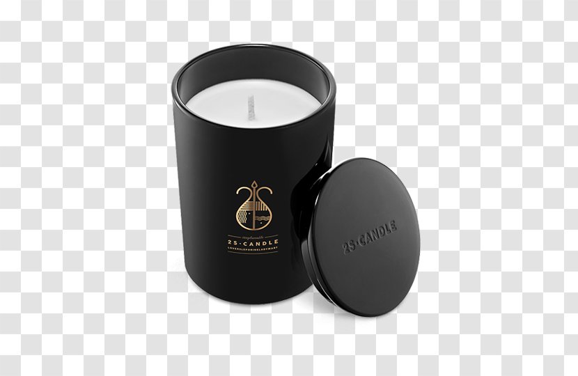 Candle Wax Black White Lighting - Cylinder Transparent PNG