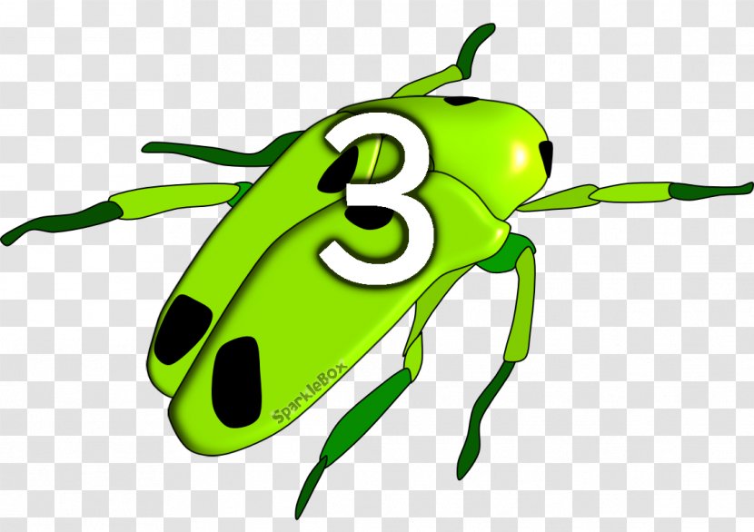 Minibeast Alphabet Beetle Phonics Cursive - Cartoon Transparent PNG