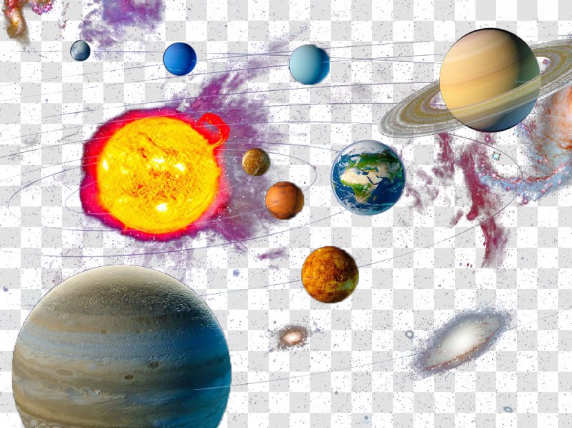 Planet Computer Wallpaper - Colored Interstellar Transparent PNG
