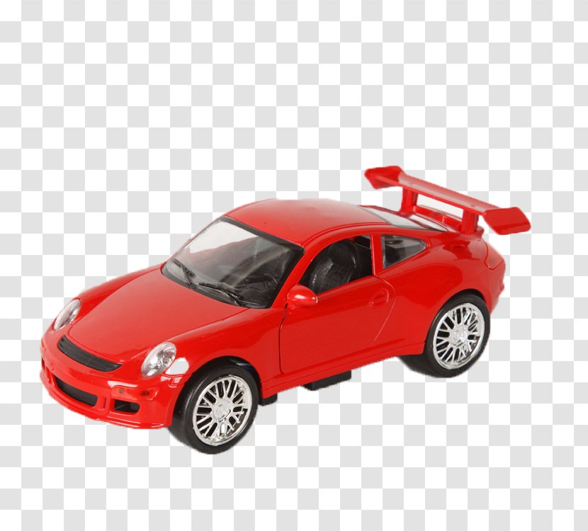 Model Car Toy Sports - Red Transparent PNG