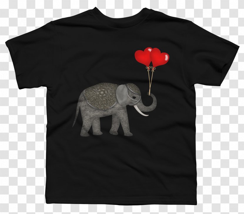 T-shirt Hoodie Clothing Top - Flower - Dressing Baby Elephant Transparent PNG