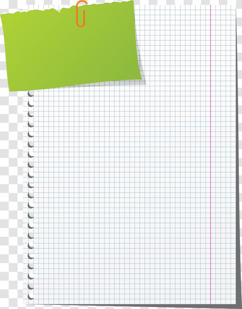Graph Paper Notebook - Rectangle - Sheet Transparent PNG
