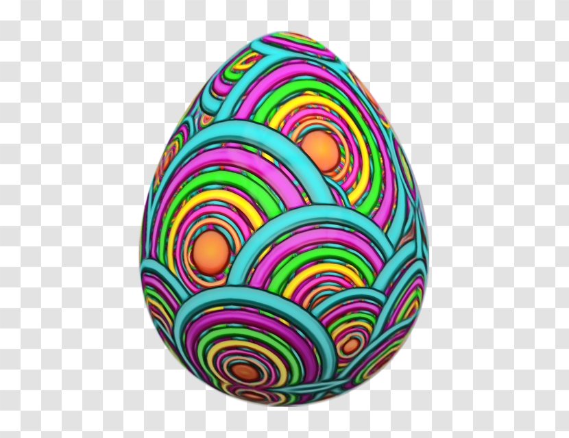 Easter Egg Background - Bunny - Spiral Jesus Transparent PNG