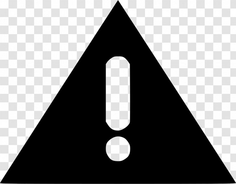 Warning Sign Symbol Exclamation Mark Clip Art - Triangle Transparent PNG