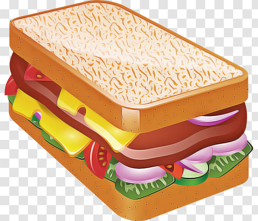 Fast Food Sandwich Finger Food Food Lunch Transparent PNG