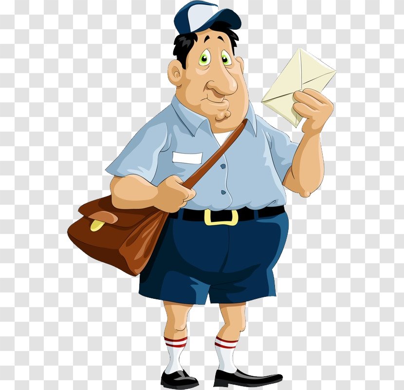 Mail Carrier Clip Art - Male - Joint Transparent PNG