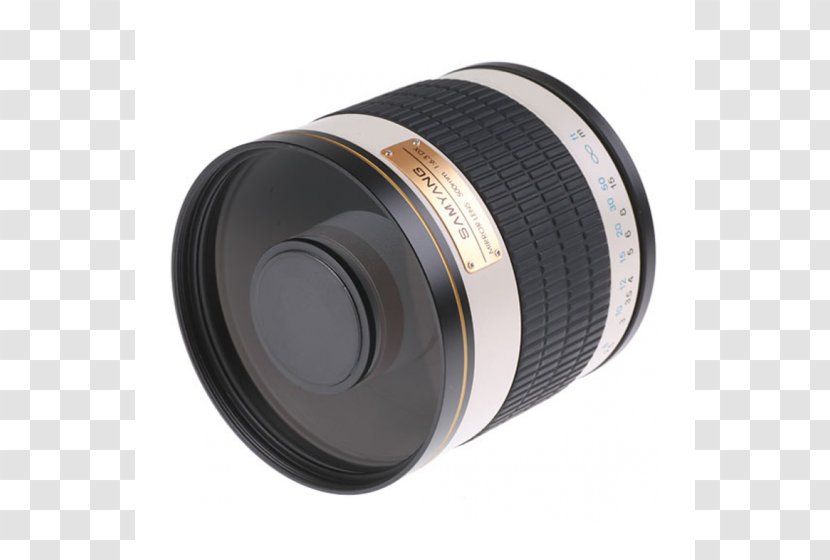 Camera Lens Samyang 500mm F/8 Canon EF Mount Optics T-mount Transparent PNG