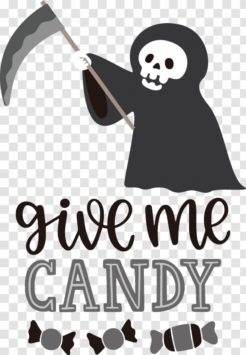 Give Me Candy Halloween Trick Or Treat Transparent PNG