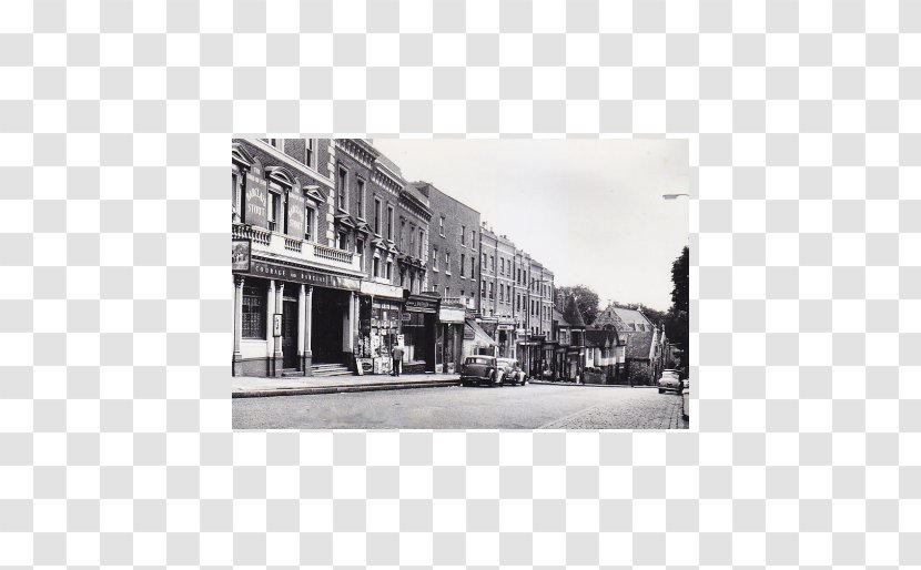 West Hampstead Swiss Cottage Kenwood House Haverstock Hill - Black And White Transparent PNG