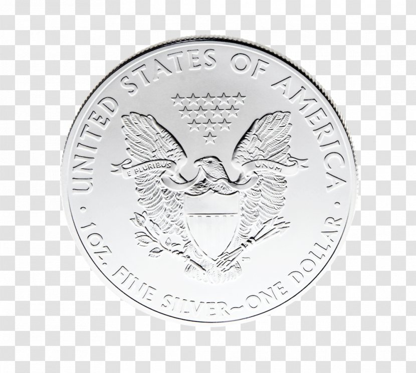 Coin Silver Circle Animal Font - Money - Metal Transparent PNG