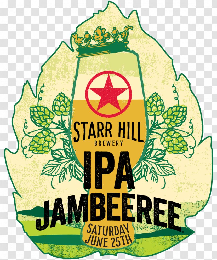 Starr Hill Brewery Pilot & Side Stage IPA JamBEERee (Crozet) India Pale Ale - Craft Beer Transparent PNG