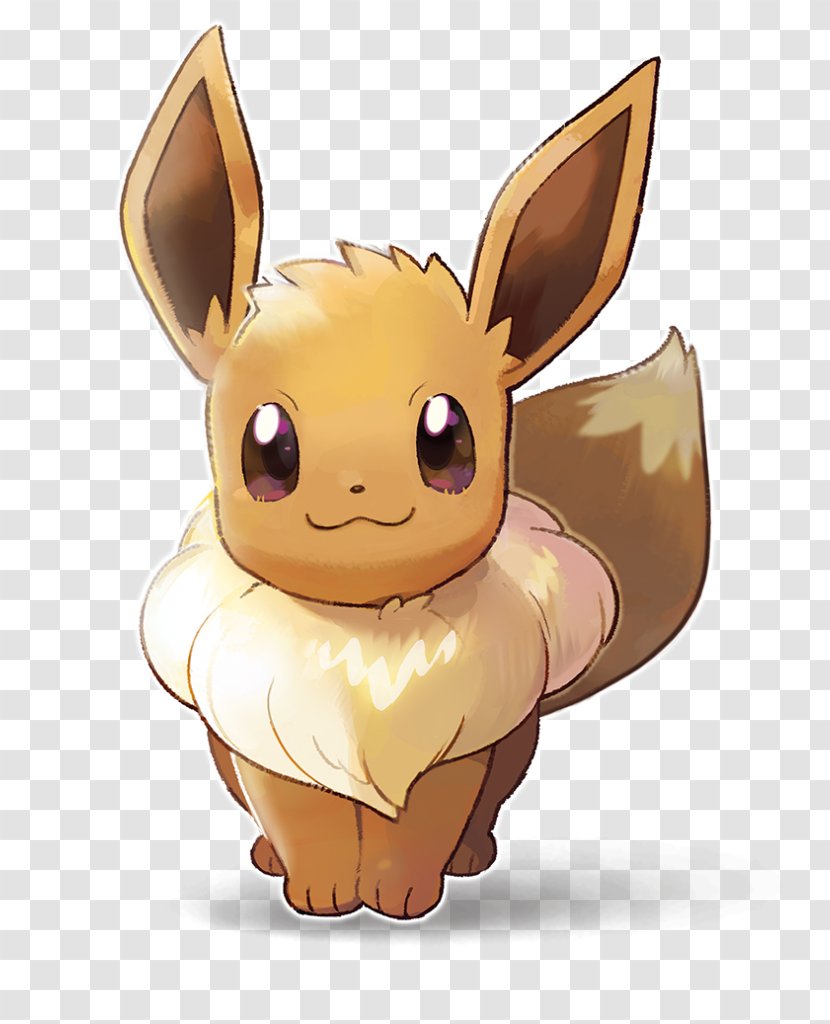 Pokemon Let S Go Pikachu And Eevee Pokemon Go Yellow Video Game Pikachu Transparent Png - human eevee and pikachu roblox