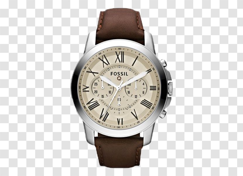 Smartwatch Fossil Group Q Wander Nate - Chronograph - Watch Transparent PNG