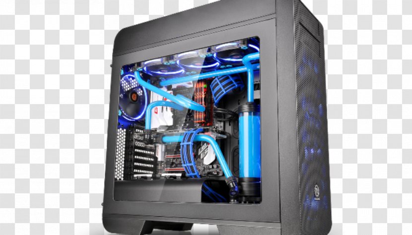 Computer Cases & Housings System Cooling Parts Gaming Personal Thermaltake - Solidstate Drive Transparent PNG