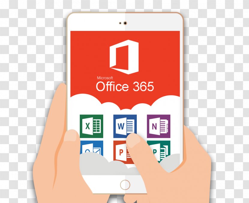 Microsoft Office 365 Computer Software Teams - Hand Transparent PNG