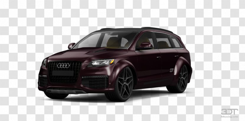 Audi Q7 Compact Car Alloy Wheel Motor Vehicle - Grille Transparent PNG