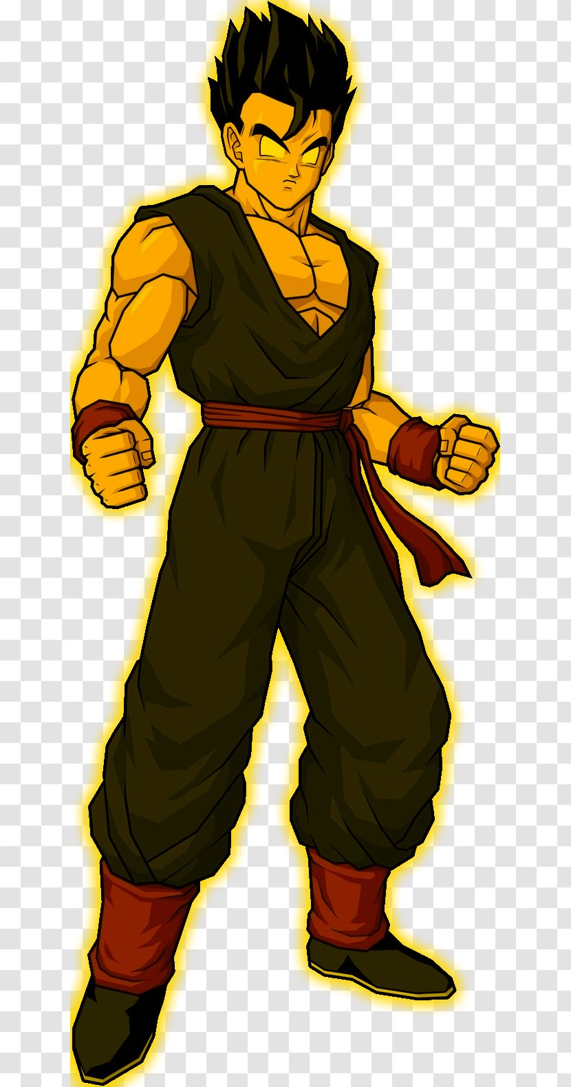 Gohan Goku Majin Buu Dragon Ball FighterZ Gotenks - Saiyan Transparent PNG