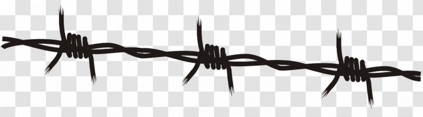 Barbed Wire Clip Art - Fencing - Silk Press Bob Transparent PNG