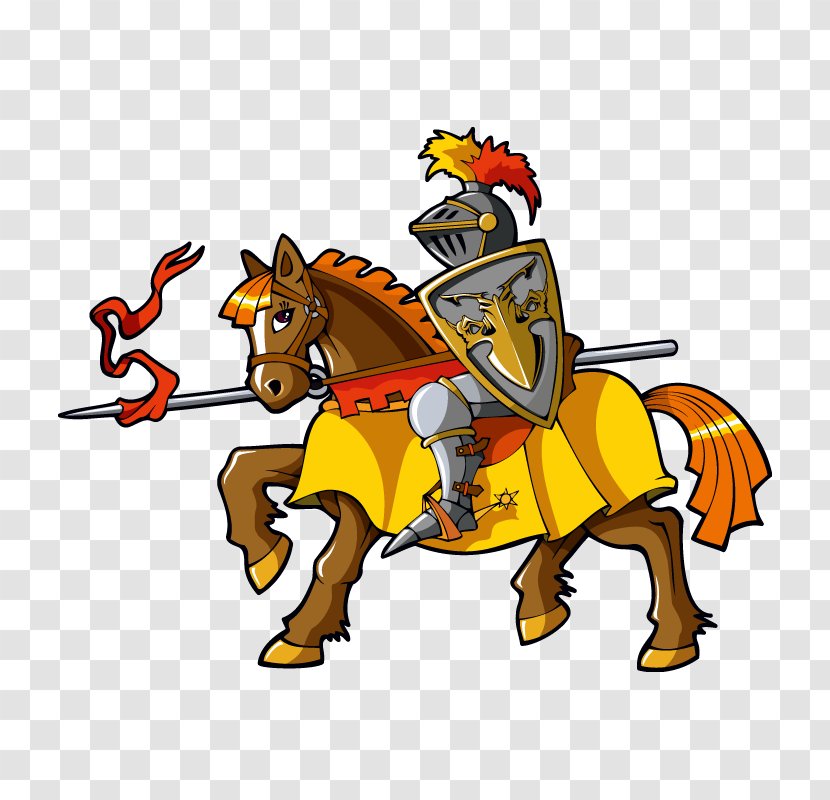 Jousting Vector Graphics Knight Clip Art Royalty-free - Tournament Transparent PNG