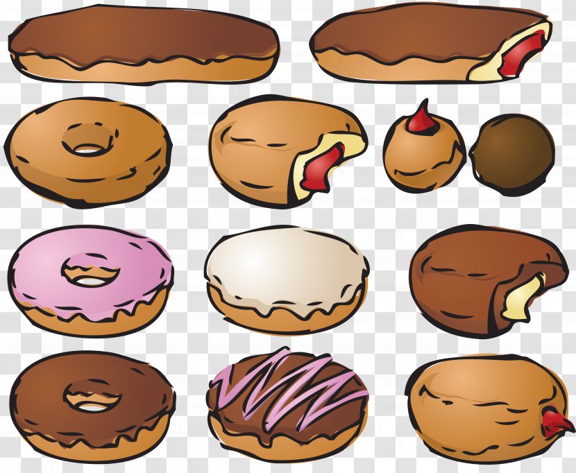 Donuts Cream Stock Photography Clip Art - Royaltyfree - Donut Transparent PNG