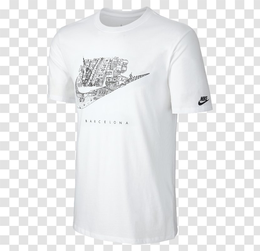 T-shirt FC Barcelona Squad Men's Nike - Ice Cream Kd Shoes Size 20 Transparent PNG