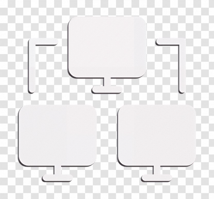 Networking Icon Monitor Business Set - Office Chair Technology Transparent PNG