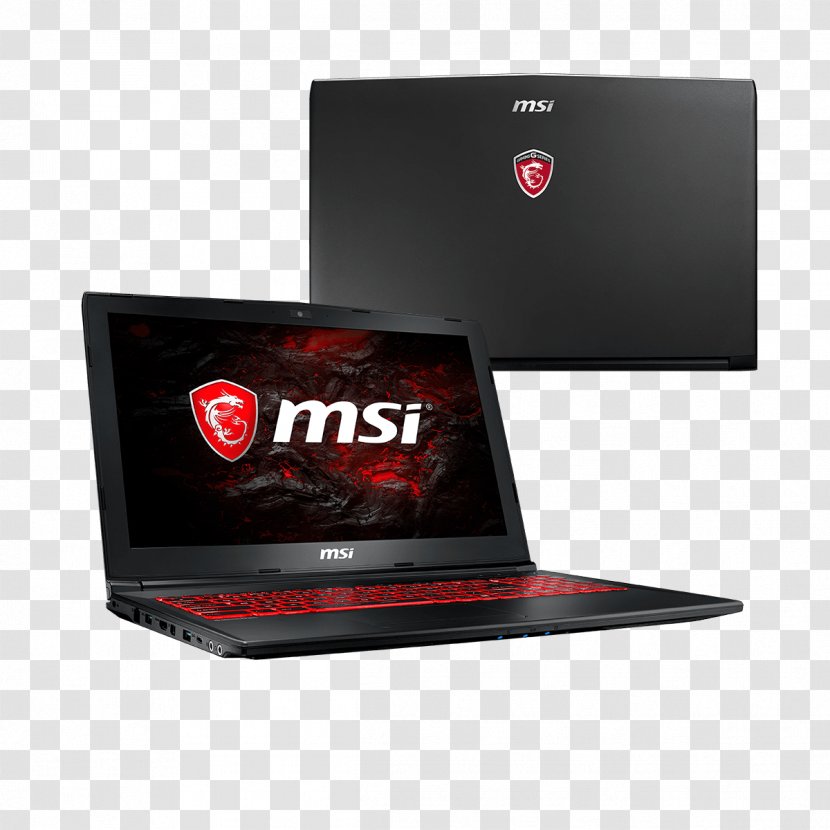 Laptop Product Design MSI GL72M Hard Drives - Geforce Transparent PNG